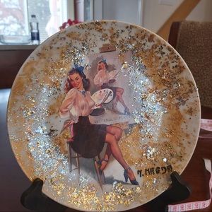 Hand Crafted decoration plate for your home